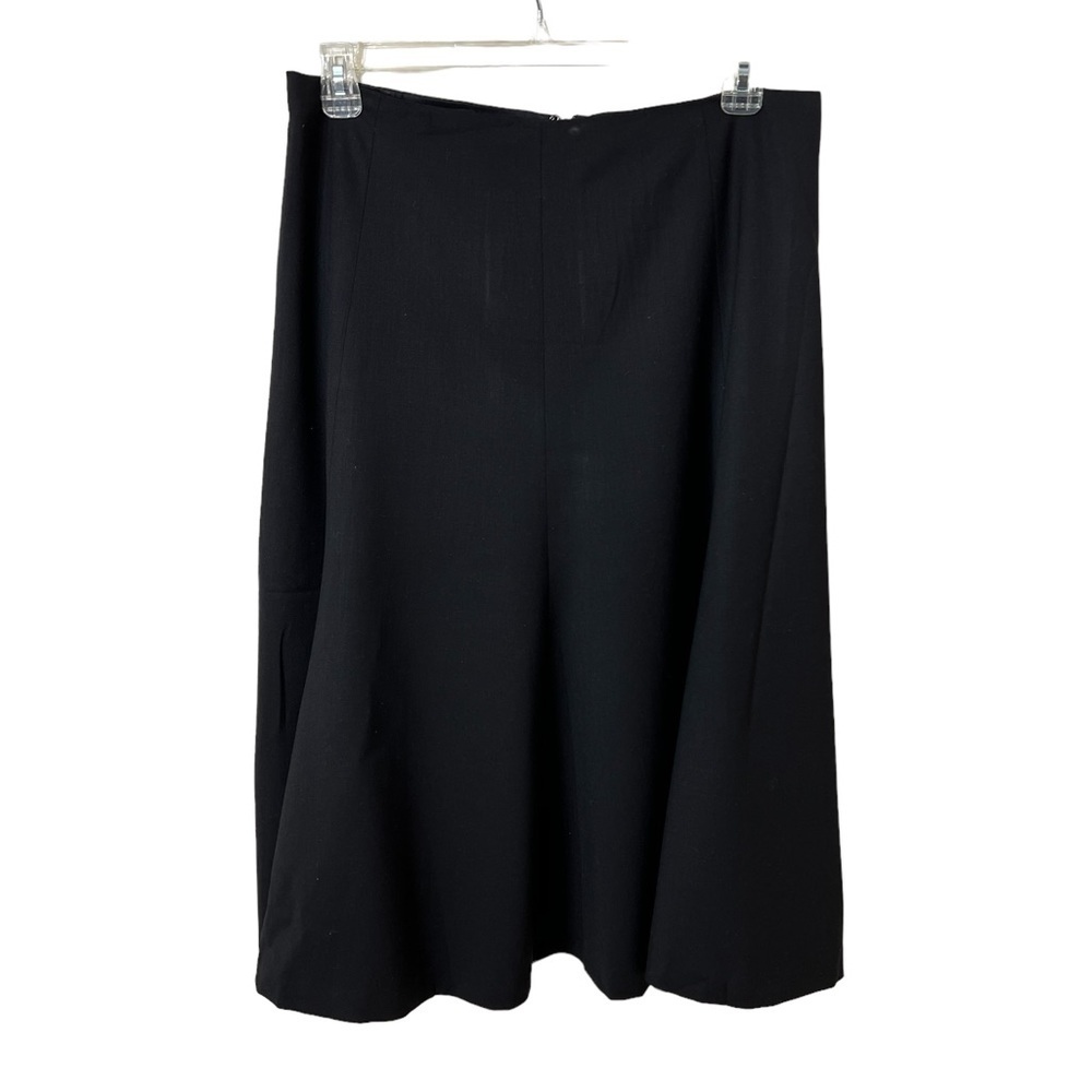 LAUREN RALPH LAUREN LADYS FLAR SKIRT SIZE 12 96% WOOL 4% LYCRA☑️